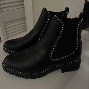 Mini Black Boots